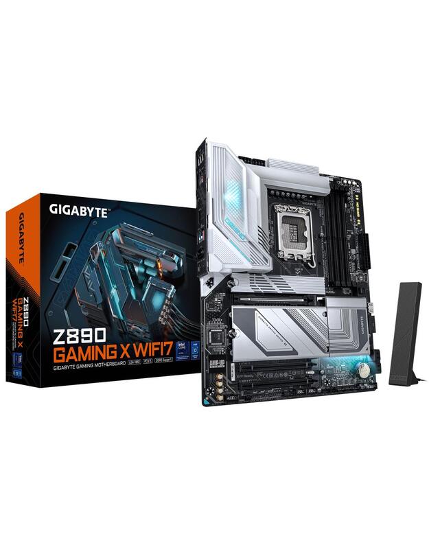 Mainboard|GIGABYTE|Intel Z890|LGA1851|ATX|Memory DDR5|Memory slots 4|2xPCI-Express 4.0 4x |1xPCI-Express 5.0 16x|4xM.2|1xDisplayPort|4xUSB 2.0|5xUSB 3.2|1xUSB-C|1xOptical S/PDIF|1xRJ45|2xAudio port|Z890GAMINGXWIFI71.0