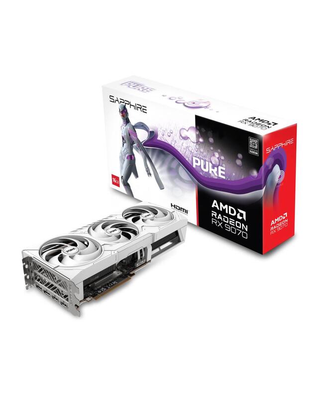 VGA PCIE16 RX9070 16GB GDDR6/PURE 11349-02-20G SAPPHIRE