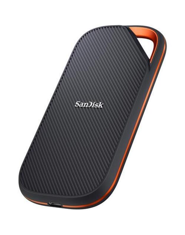 External SSD|SANDISK|Extreme Pro|2TB|USB-C|Write speed 3700 MBytes/sec|Read speed 3800 MBytes/sec|SDSSDE82-2T00-G25