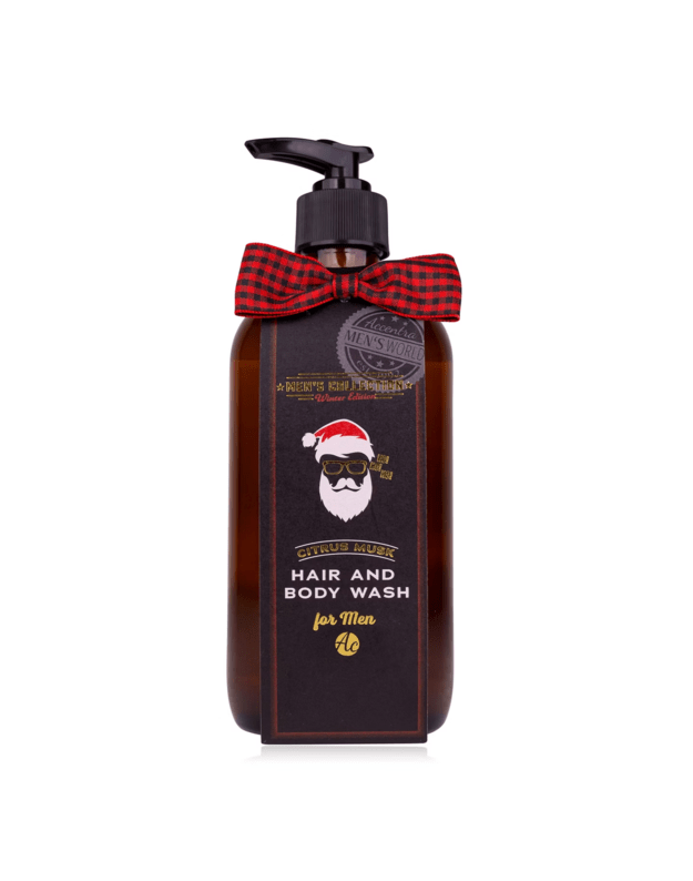 480ml plaukų ir kūno dušo želė vyrams MEN S COLLECTION WINTER EDITION, kokoso kvapas