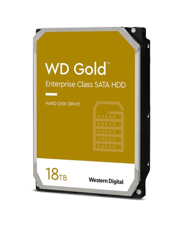 HDD|WESTERN DIGITAL|Gold|18TB|SATA 3.0|256 MB|7200 rpm|3,5 |WD181KRYZ