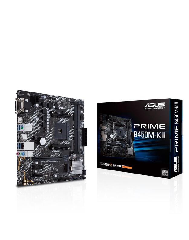 MB AMD B450 SAM4 MATX/PRIME B450M-K II ASUS