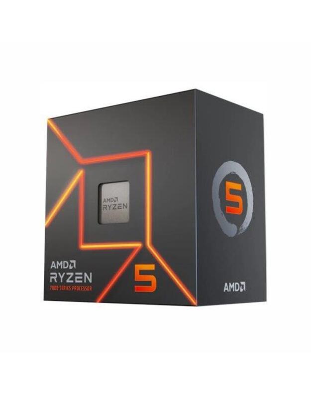 CPU|AMD|Desktop|Ryzen 5|7600|Raphael AM5|3800 MHz|Cores 6|32MB|Socket SAM5|65 Watts|GPU Radeon|BOX|100-100001015BOX