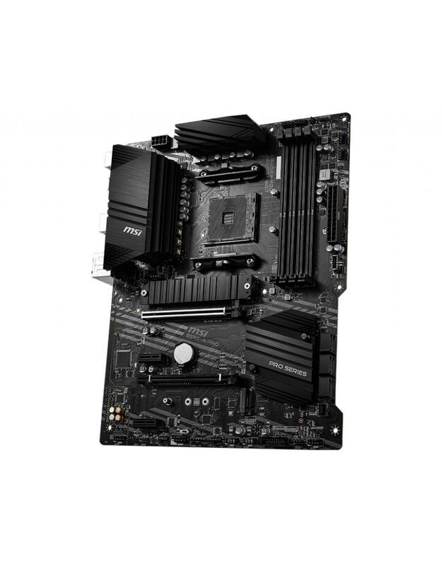 Mainboard|MSI|AMD B550|SAM4|ATX|2xPCI-Express 3.0 1x|1xPCI-Express 3.0 4x|2xM.2|1xPCI-Express 4.0 16x|Memory DDR4|Memory slots 4|1xDisplayPort|2xAudio-In|4xAudio-Out|4xUSB 2.0|1xUSB type C|3xUSB 3.2|1xPS/2|1xRJ45|B550-APRO
