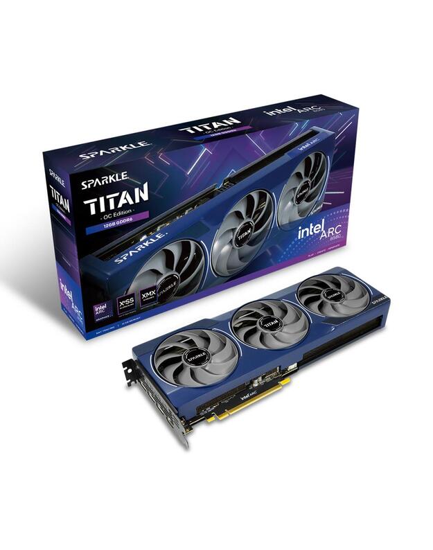 Graphics Card|SPARKLE|Intel Arc A580|12 GB|GDDR6|192 bit|PCIE 4.0 8x|Active|SB580T-12GOC
