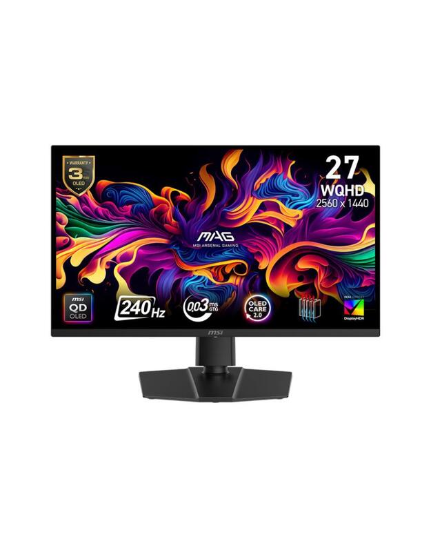 MONITOR OLED 27 /MAG 271QP QD-OLED X24 MSI