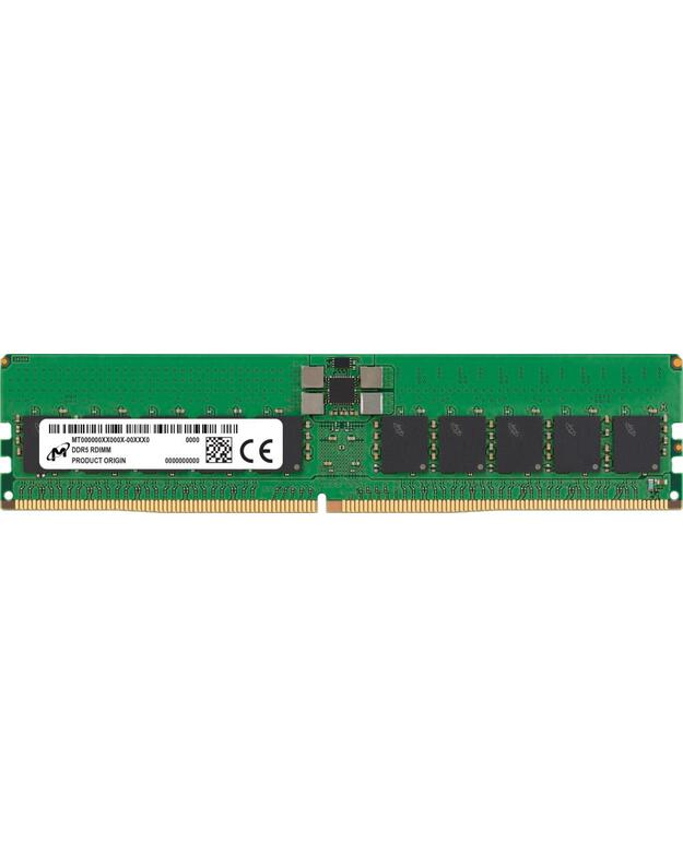 Server Memory Module|MICRON|DDR5|32GB|RDIMM/ECC|5600 MHz|CL 46|1.1 V|MTC20F1045S1RC56BR