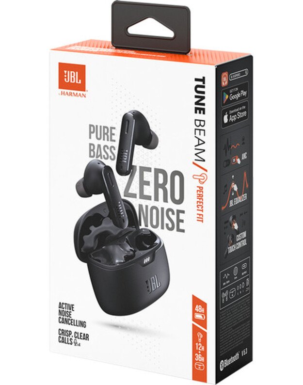 JBL Tune Beam, juodos 8