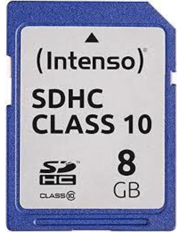 MEMORY SDHC 8GB C10/3411460 INTENSO