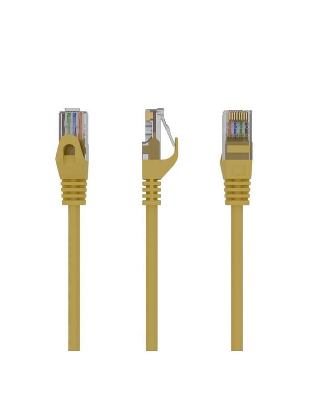 PATCH CABLE CAT6 UTP 2M/YELLOW PP6U-2M/Y GEMBIRD