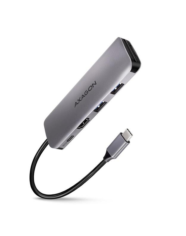 I/O HUB USB-C 5IN1/0.13M HMC-5G22 AXAGON