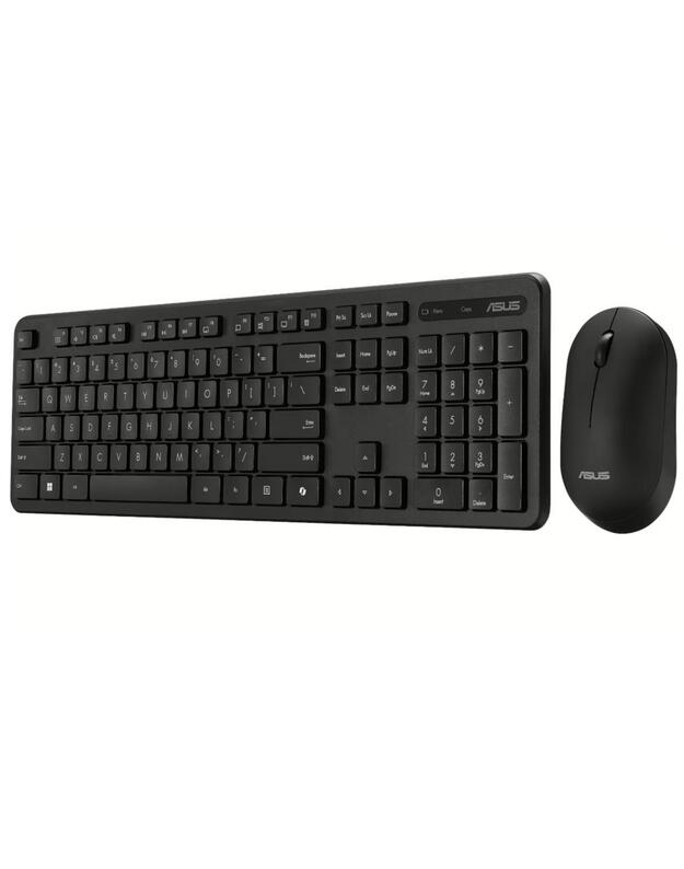 KEYBOARD +MOUSE WRL OPT. CW100/BLACK 90XB0700-BKM1F0 ASUS