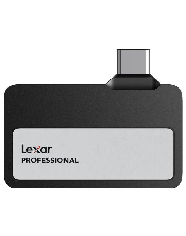 External SSD|LEXAR|SL400|2TB|USB-C|Write speed 1000 MBytes/sec|Read speed 1050 MBytes/sec|LSL400X002T-RNBNG