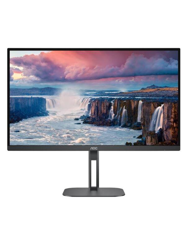 LCD Monitor|AOC|27 |Panel VA|2560x1440|16:9|75 Hz|Matte|4 ms|Speakers|Swivel|Pivot|Height adjustable|Tilt|Colour Black|Q27V5N/BK