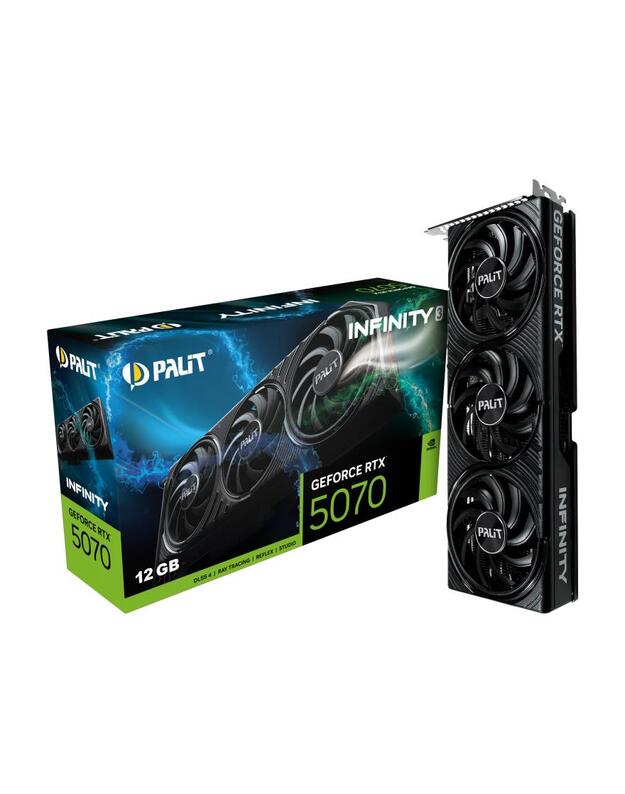 VGA PCIE16 RTX5070 12GB GDDR7/NE75070019K9-GB2050S PALIT