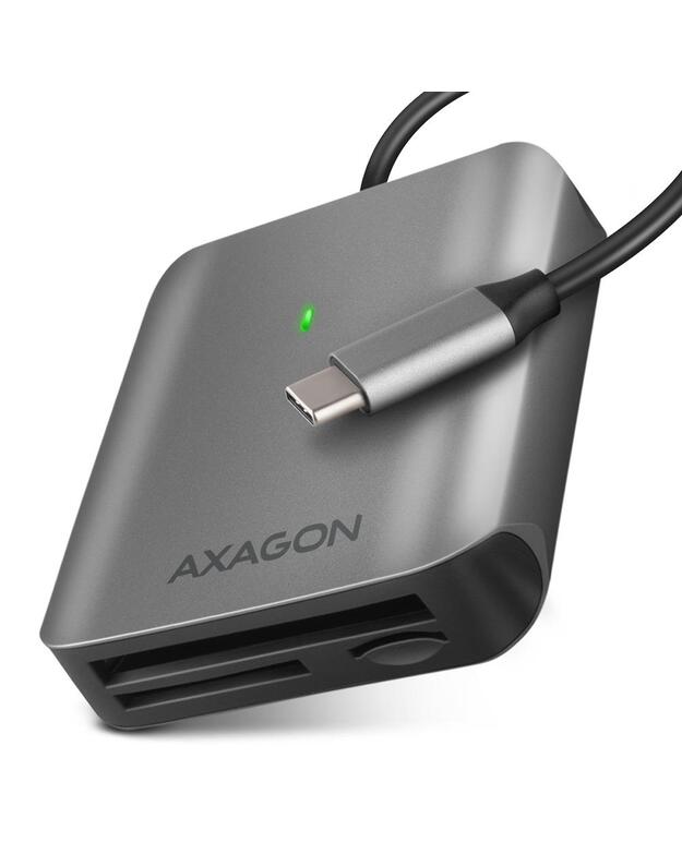 CARD READER USB-C 3-SLOT/SD/MICROSD/CF CRE-S3C AXAGON