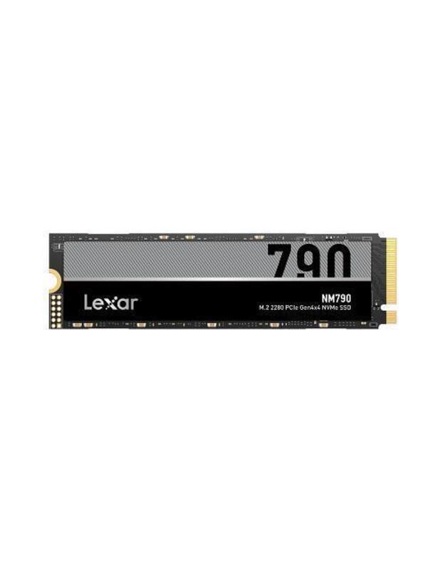SSD|LEXAR|NM790|4TB|M.2|PCIe Gen4|NVMe|Write speed 6500 MBytes/sec|Read speed 7400 MBytes/sec|2.45mm|TBW 3000 TB|MTBF 1500000 hours|LNM790X004T-RNNNG