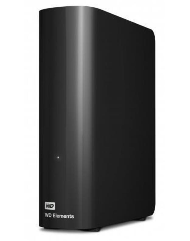 External HDD|WESTERN DIGITAL|Elements Desktop|WDBWLG0200HBK-EESN|20TB|USB 3.0|Black|WDBWLG0200HBK-EESN