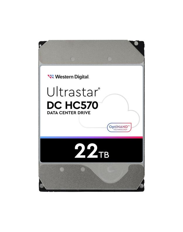 HDD|WESTERN DIGITAL ULTRASTAR|Ultrastar DC HC570|22TB|SAS|512 MB|7200 rpm|3,5 |MTBF 2500000 hours|0F48052