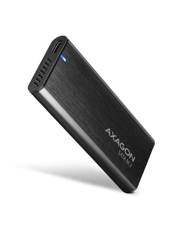 SSD ACC ENCLOSURE M.2 SATA/USB-C EEM2-SBC AXAGON