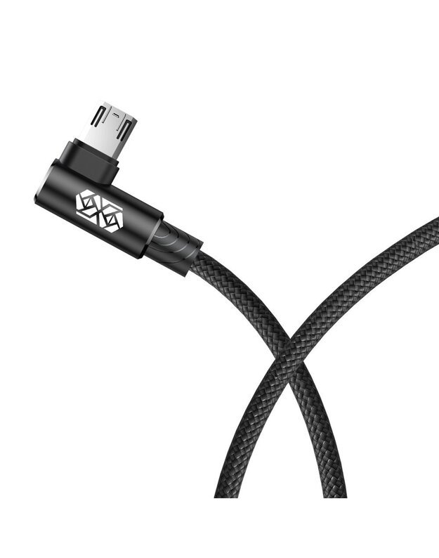 Baseus MVP Double-sided Elbow micro USB kampinis laidas 1.5A, 2m 1