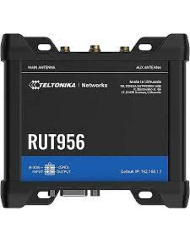 Wireless Router|TELTONIKA|Wireless Router|3x10/100M|LAN \ WAN ports 1|RUT956