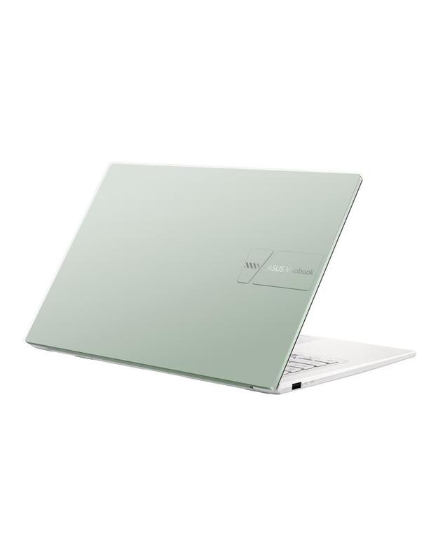 Notebook|ASUS|VivoBook Series|X1404VA|CPU Core i5|i5-1335U|1300 MHz|14 |1920x1080|RAM 16GB|DDR4|SSD 512GB|Intel Iris X? Graphics|Integrated|ENG|NumberPad|Windows 11 Home|Green|1.4 kg|90NB10I8-M00L30