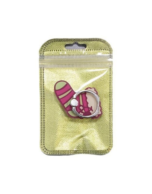 Xmas Ring Socks žiedinis telefono laikiklis 1