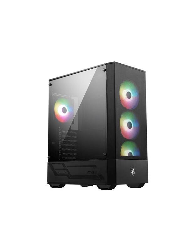 Case|MSI|MAG FORGE 112R|MidiTower|Not included|ATX|MicroATX|MiniITX|Colour Black|MAGFORGE112R
