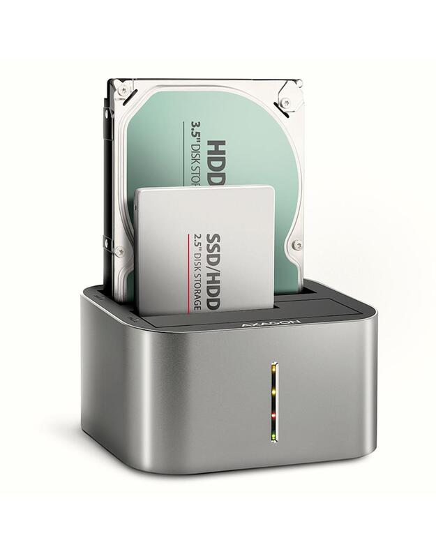 SSD ACC DOCK STATION USB-C/2.5 /3.5 SATA ADSA-DC AXAGON