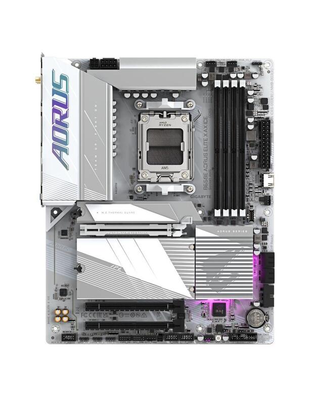 Mainboard|GIGABYTE|AMD B650|SAM5|ATX|Memory DDR5|2xPCI-Express 3.0 16x|1xPCI-Express 5.0 16x|3xM.2|1xHDMI|1xDisplayPort|2xUSB 2.0|5xUSB 3.2 type B|2xUSB 3.2|1xUSB-C|1xRJ45|3xAudio port|B650EAELITEXICE1.1