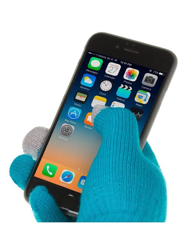 Universalios išmaniosios pirštinės winter glove basic, mėlynos 1