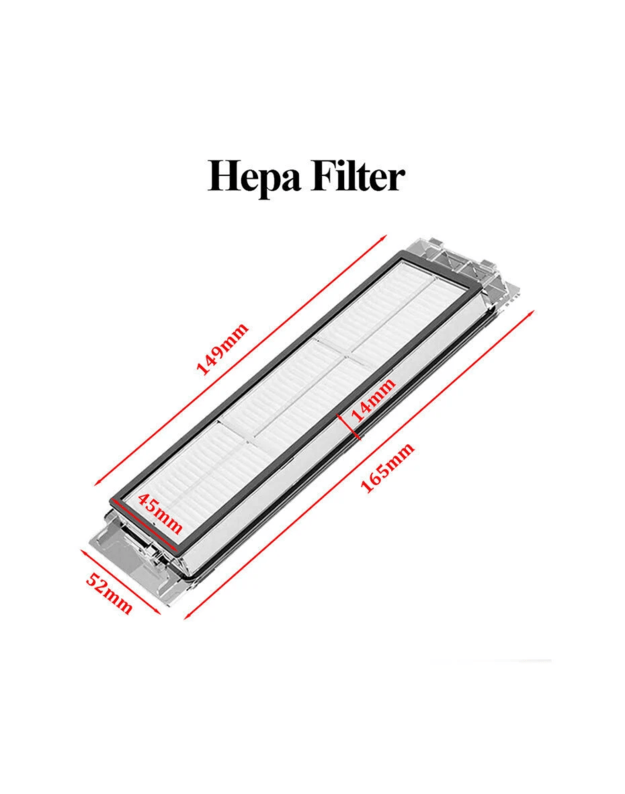 Filtras Xiaomi Roborock S5, S5 Max, S6, S6 Maxv, 4 vnt (pakaitalas) 1