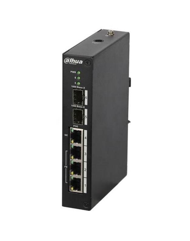 Switch|DAHUA|PFS3206-4P-96|Type L2|3x10Base-T / 100Base-TX|1x10Base-T / 100Base-TX / 1000Base-T|2x1000Base-X|DH-PFS3206-4P-96