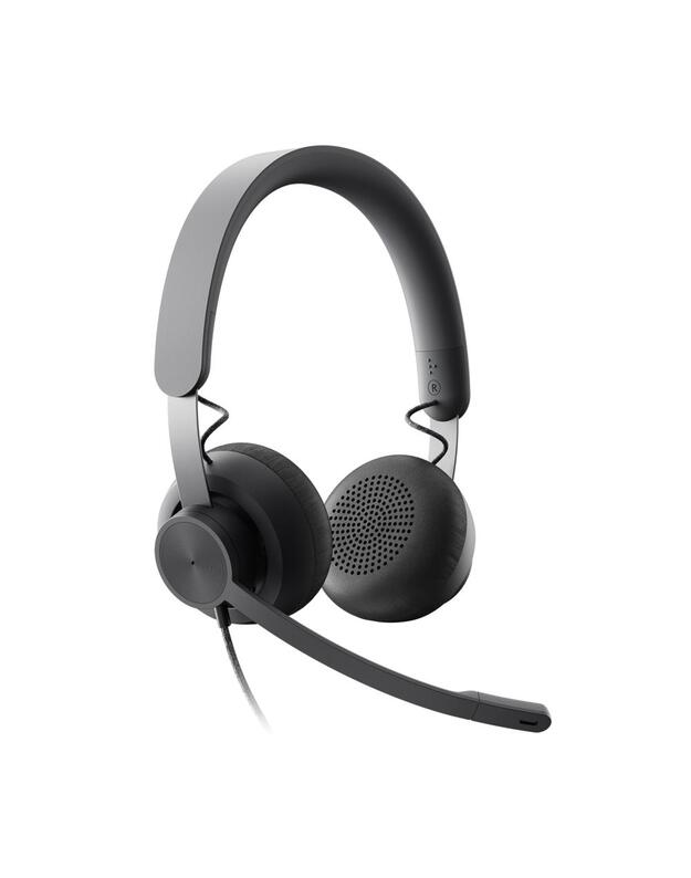 HEADSET ZONE WIRED/DARK GREY 981-000875 LOGITECH