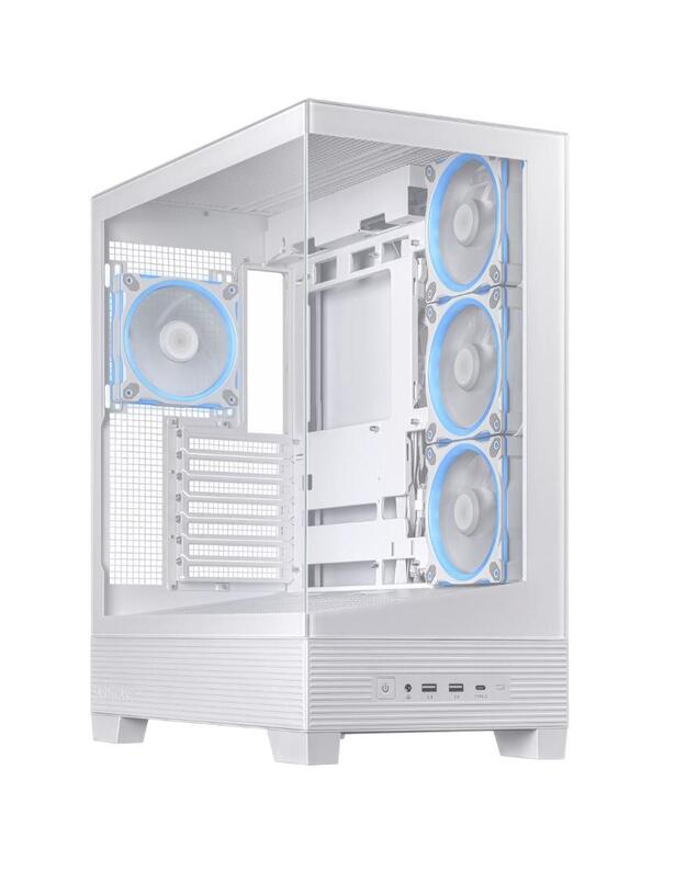 Case|ASUS|ASUS A31 PLUS Case|MidiTower|Case product features Transparent panel|ATX|BTX|MicroATX|MiniITX|Colour White|A31PLUSTGARGBWHITE