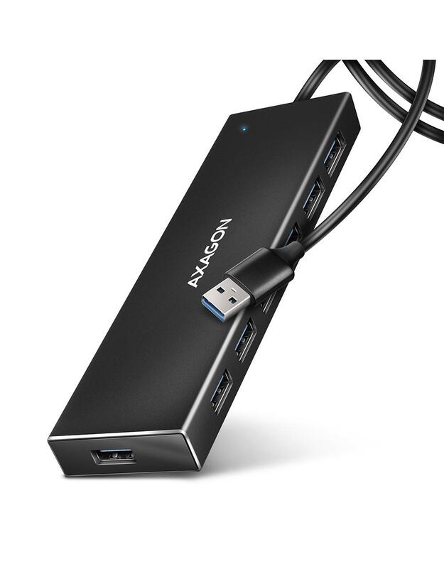I/O HUB USB3.2 7PORT FLAT/1M HUE-F7A AXAGON