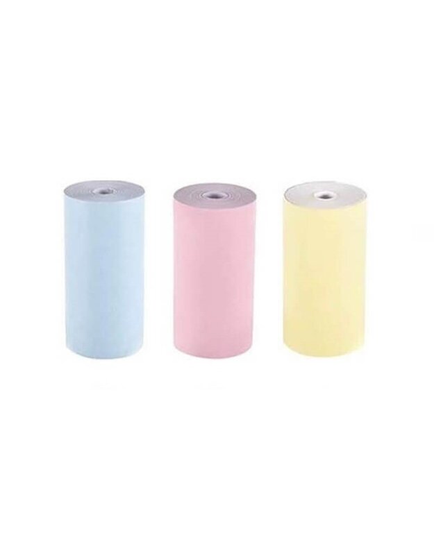 Nešiojamas vaikiškas terminis spausdintuvas Cat Mini Printer, mėlynas 2