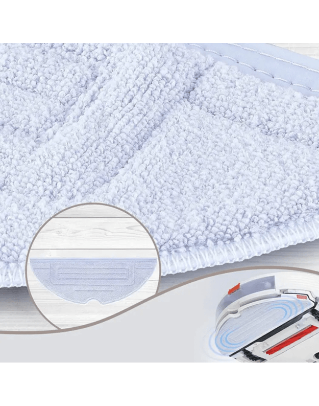 Šluostė Xiaomi Roborock S8 Pro Ultra / S8+ / S8 / S7 Max Ultra / S7 / S7+ / S7 MaxV / S7 MaxV Plus, 4 vnt (pakaitalas) 5