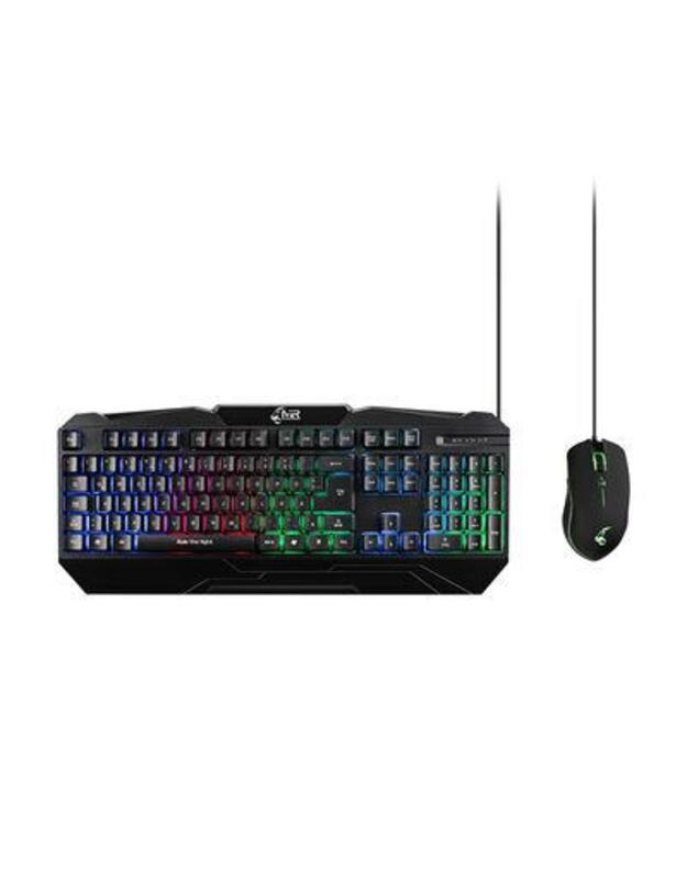KEYBOARD+ MOUSE GS102 BLACK/MRGS102-UK MEDIARANGE