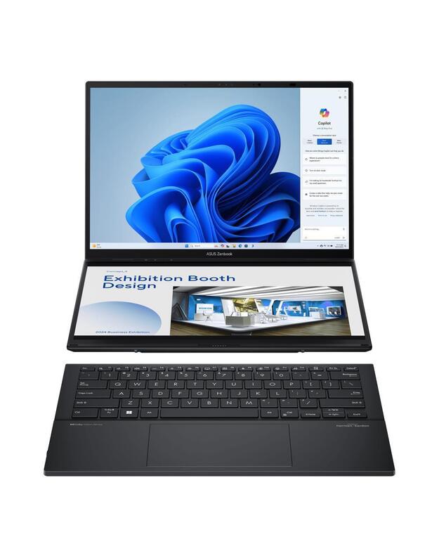 Notebook|ASUS|ZenBook Series|DUO|UX8406CA-PZ009W|CPU Core Ultra|U9-285H|2900 MHz|14 |Touchscreen|2880x1800|RAM 32GB|LPDDR5x|SSD 2TB|Intel Arc Graphics|Integrated|ENG|Windows 11 Home|Grey|1.65 kg|90NB14X1-M00820