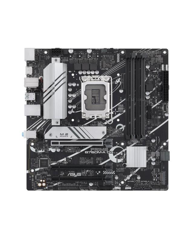Mainboard|ASUS|Intel B760 Express|LGA1700|Micro-ATX|Memory DDR4|Memory slots 4|1xPCI-Express 4.0 16x|2xM.2|1xHDMI|1xDisplayPort|4xUSB 2.0|2xUSB 3.2|1xPS/2|1xRJ45|3xAudio port|PRIMEB760M-AD4-CSM