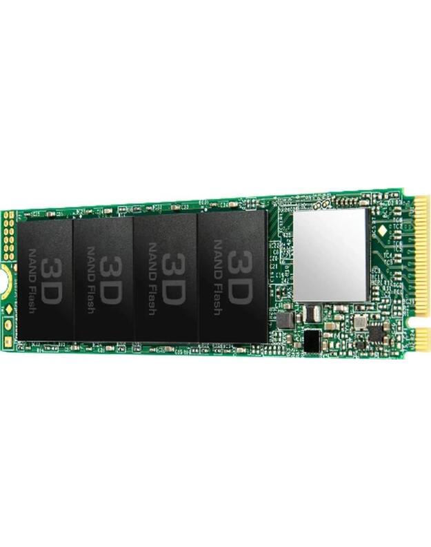 SSD|TRANSCEND|2TB|PCIe Gen3|NVMe|NAND flash technology 3D NAND|Write speed 1900 MBytes/sec|Read speed 3200 MBytes/sec|Form Factor M.2|TBW 800 TB|MTBF 200000 hours|TS2TMTE115S