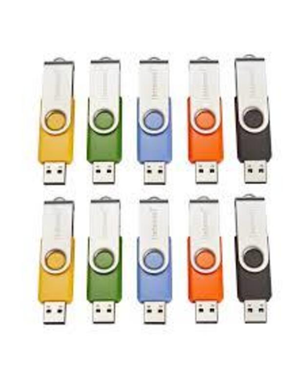 MEMORY DRIVE FLASH USB2 10X8GB/MULTIPACK 3503561 INTENSO