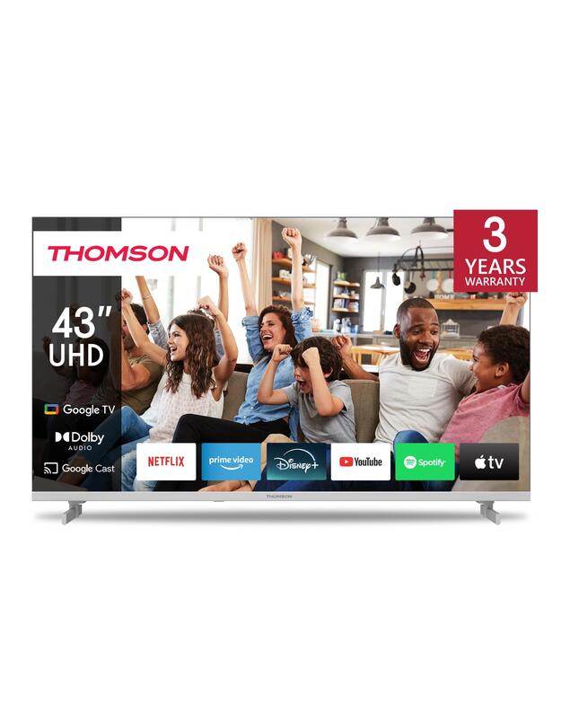 TV SET LCD 43 QLED 4K/WHITE 43UG4S14W THOMSON